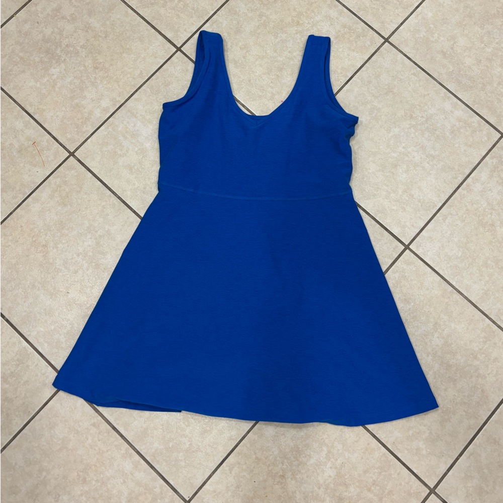 Beyond Yoga Royal Blue Dress